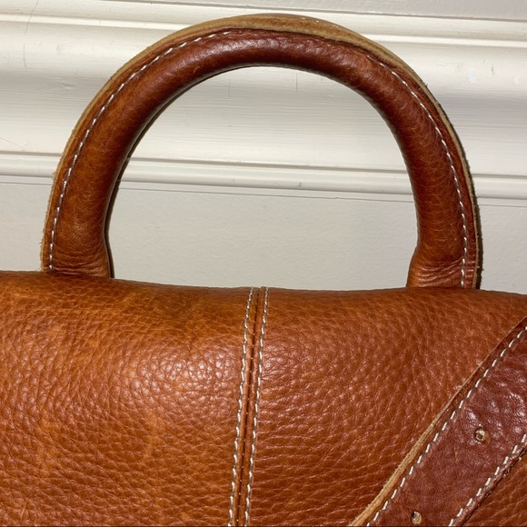 L.L. Bean Bags Vintage Llbean Leather Computer Business Bag Poshmark